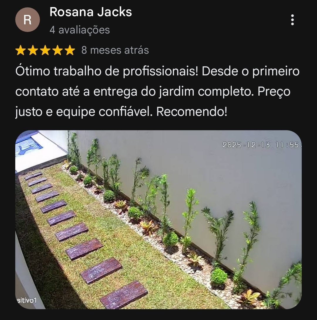 Avaliação de Rosana Jacks no Google